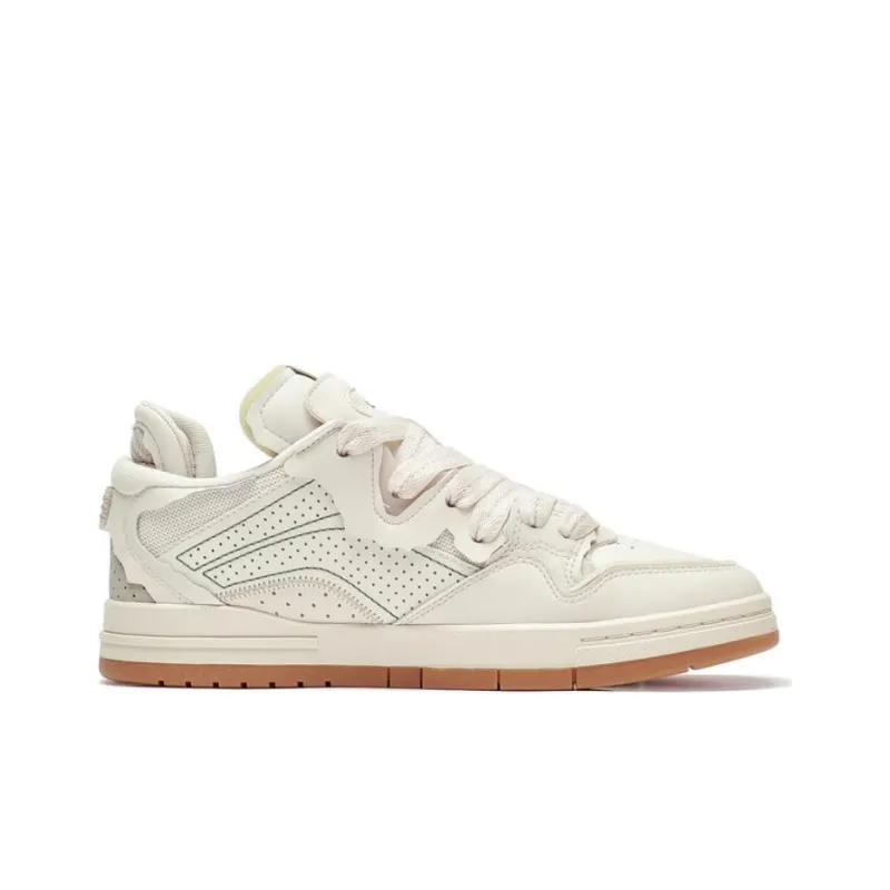 LINING Weiwu Pro Skate Shoes 'White Green'-1