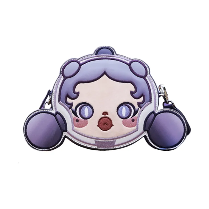 POP MART SKULLPANDA Leather Crossbody Bag Bubbles Matel Disneyland Trend-Based Products-0