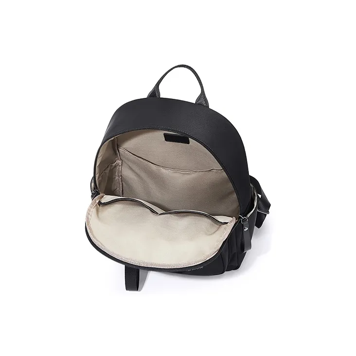 Simvay Clos Fabric Laptop Bag Travel Backpack Medium Size Women's Black-6
