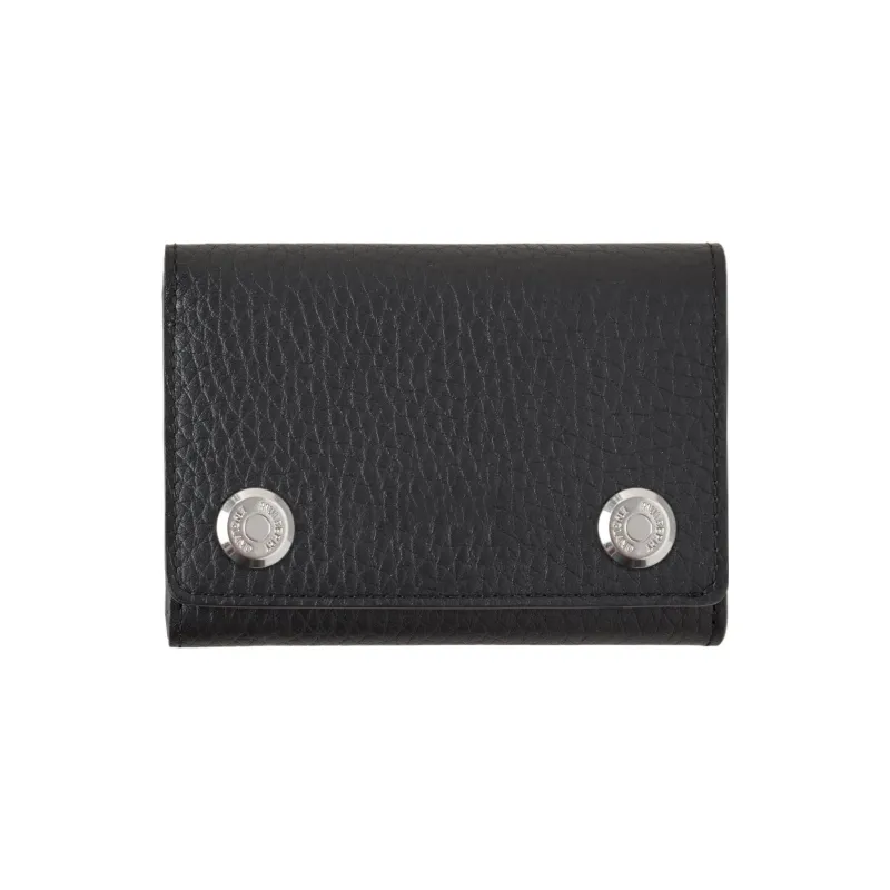 Mulberry Cow Leather Wallet Men's Black-0