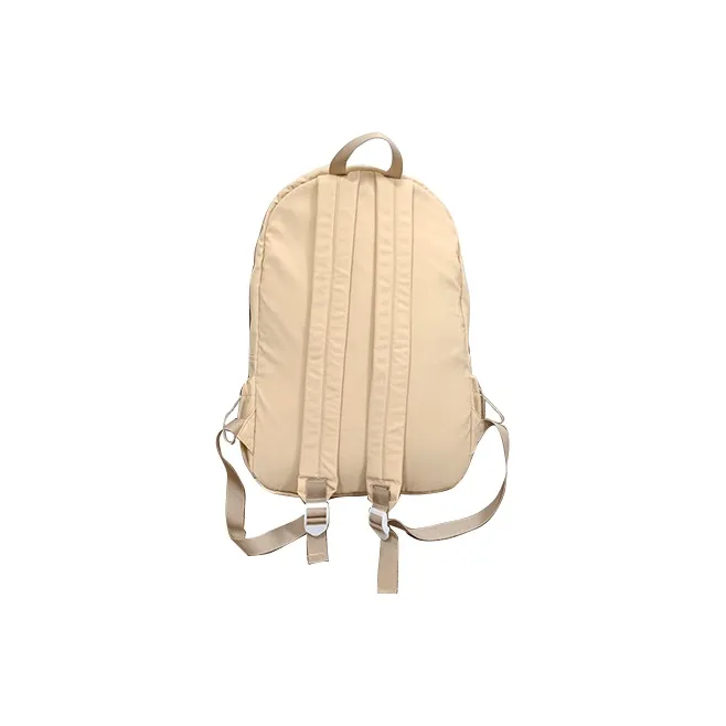 HAWA Nylon Backpack Large Size Unisex Black/Pink/Khaki/Blue-6