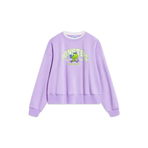 Disney X LINING Disney Sweatshirts Women's Vero Rose Purple