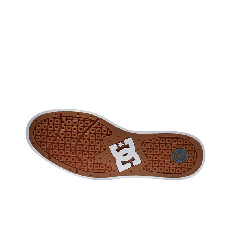 DC Shoes TEKNIC Slip Resistant And Breathable Low Top Skateboard Shoes Men's Green-4