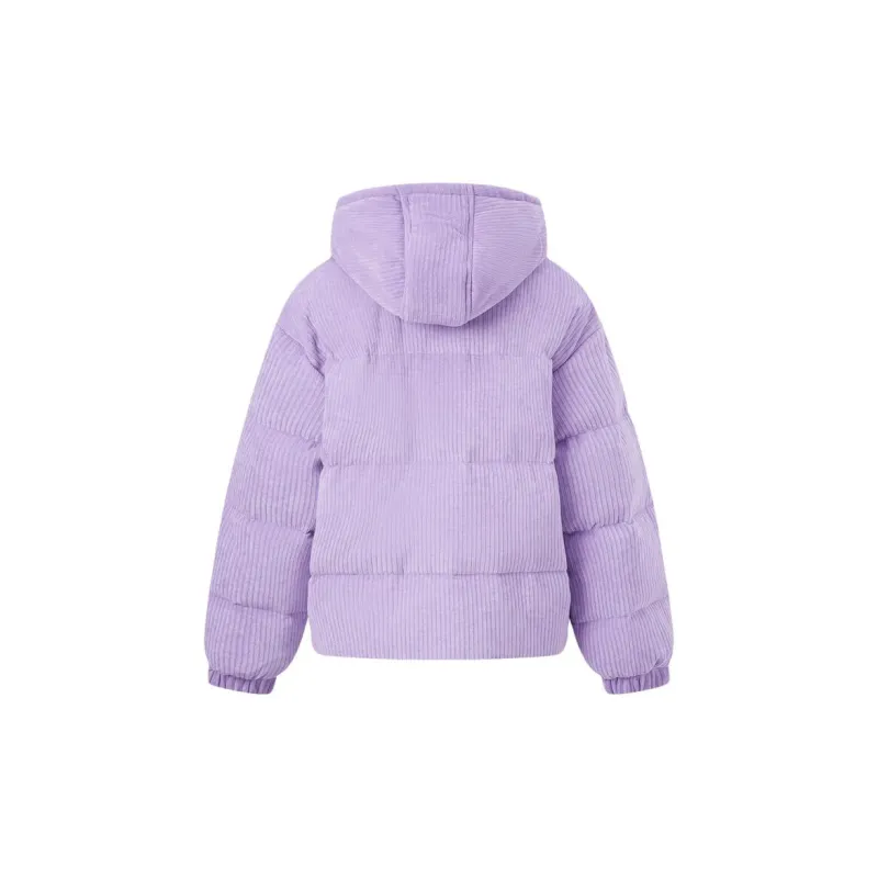 LiNing x Disney Monsters University Co branded Series Down Jacket Women's Vero Rose Purple-1