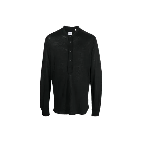 ASPESI Long-sleeve Linen T-shirt