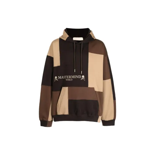 MASTERMIND WORLD Colour-block Cotton Hoodie