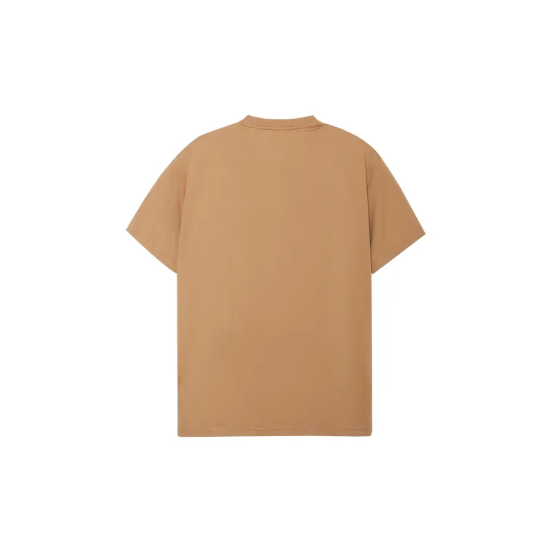 Burberry Logo Print Cotton Oversized T shirt-1