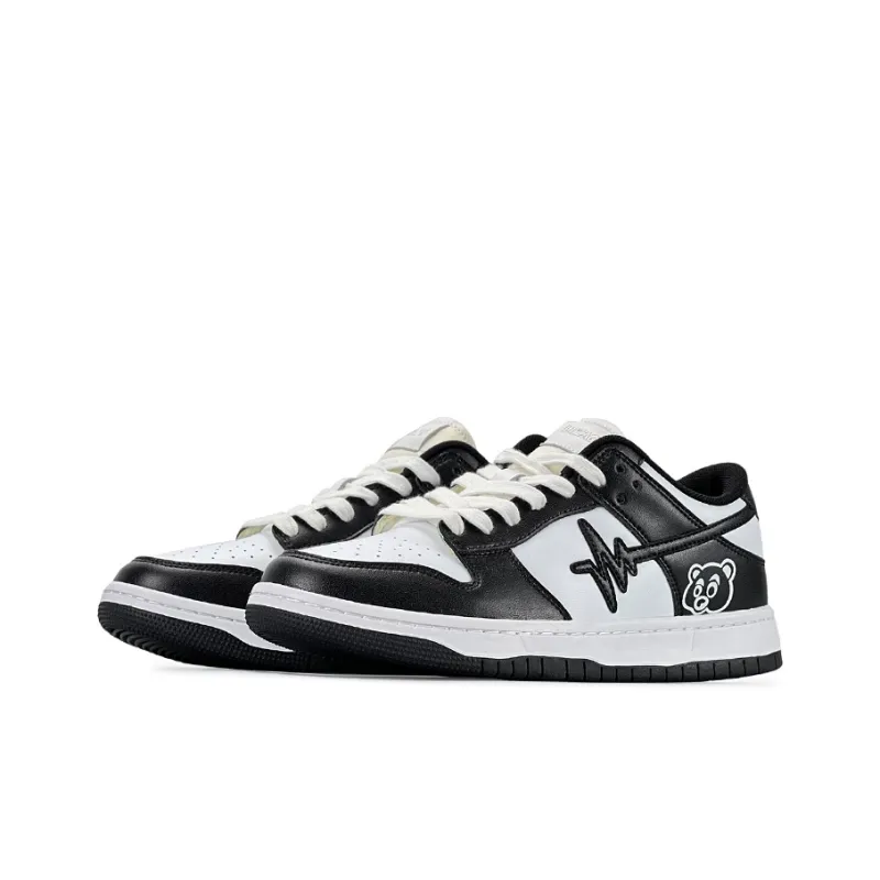 LuzaoT Durable Lightweight And Breathable Low Top Skateboard Shoes Unisex-2
