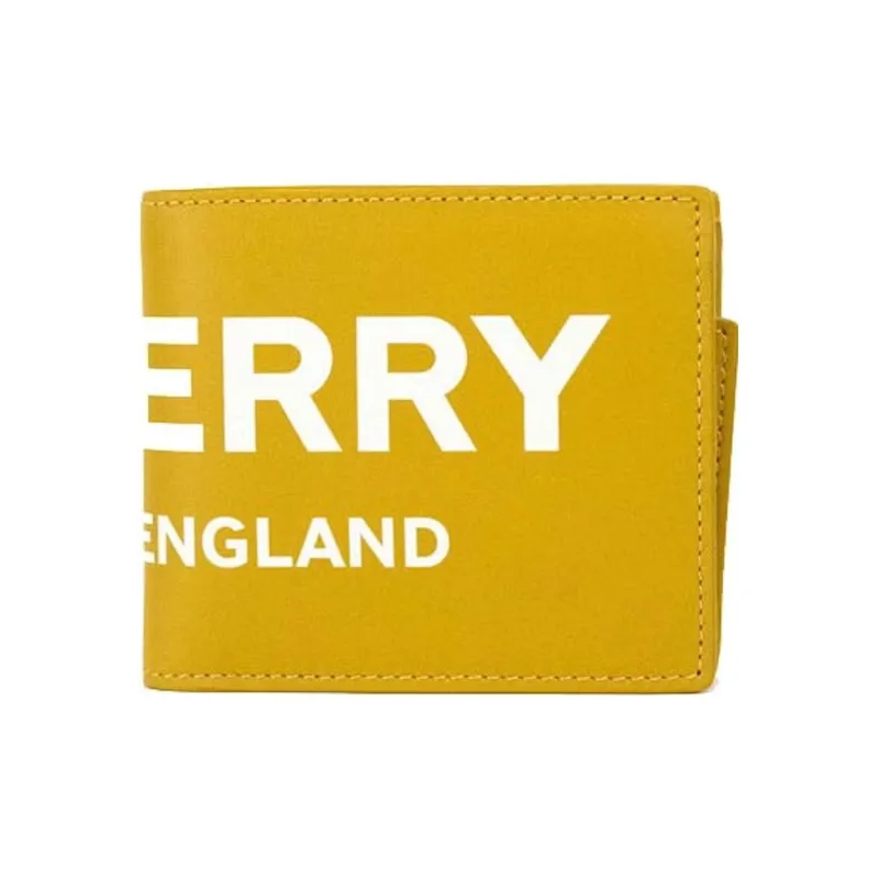 Burberry Ronan Bifold Wallet 8 Card Slots Light Copper Orange-1