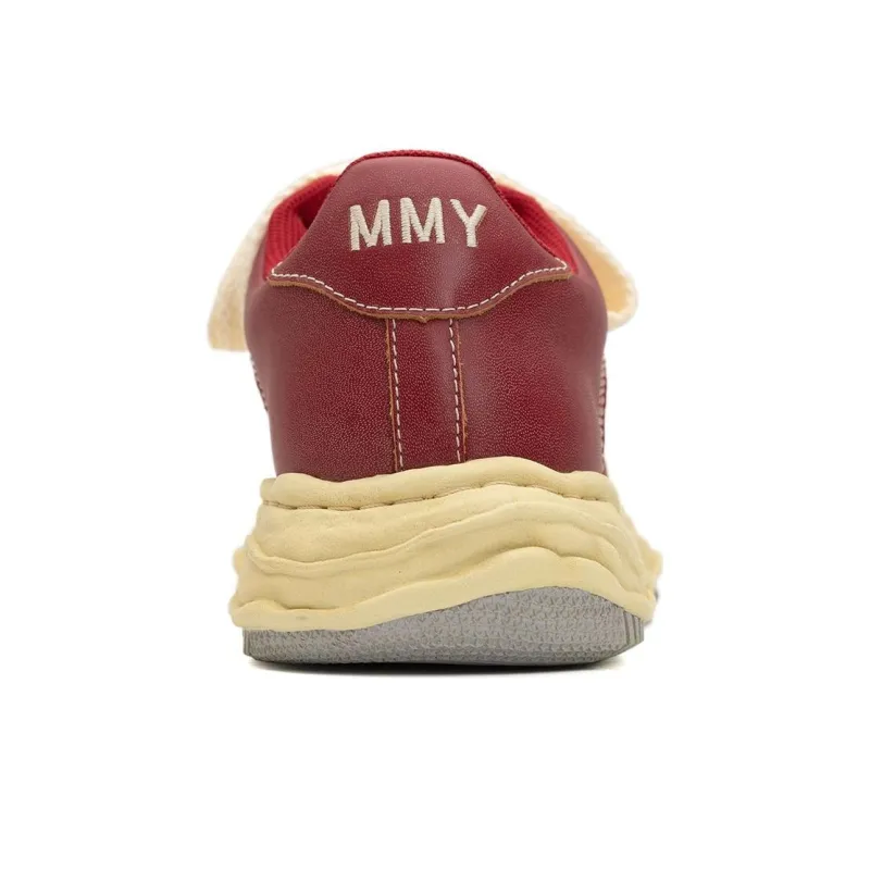 MIHARA YASUHIRO Wayne Low Top Skateboard Shoes Unisex Red-4