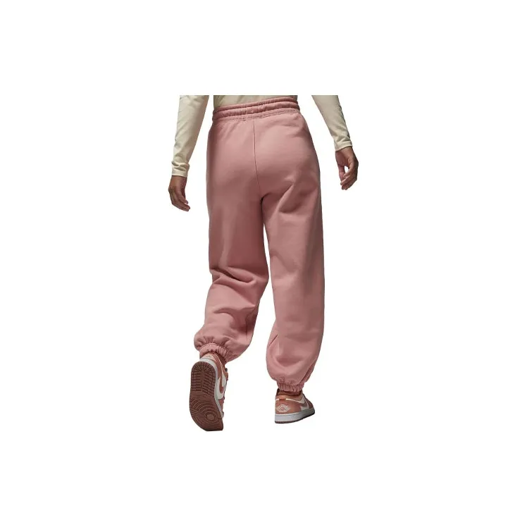 Jordan Knitted Sweatpants Women's Pink-1
