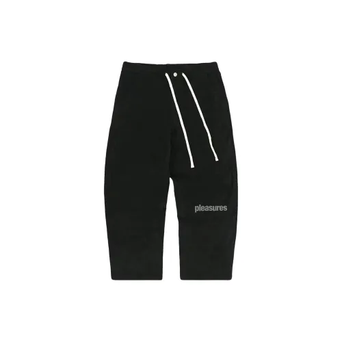 PLEASURES Casual Pants Men Black