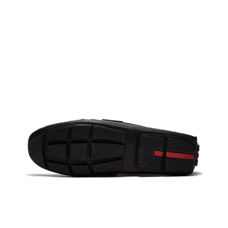 Jeep Dress Shoes Men Low Top Black-4