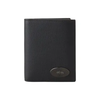 Mulberry Calfskin Wallet Men's Black