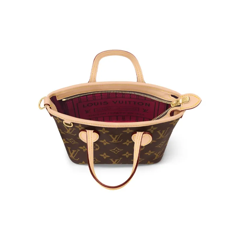 LOUIS VUITTON Neverfull Bb Pink Peony-3