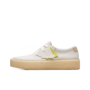 Clarks Originals Ashcott Cup Off White Suede