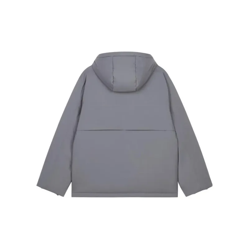 New Balance Down Jackets Men Gray-1