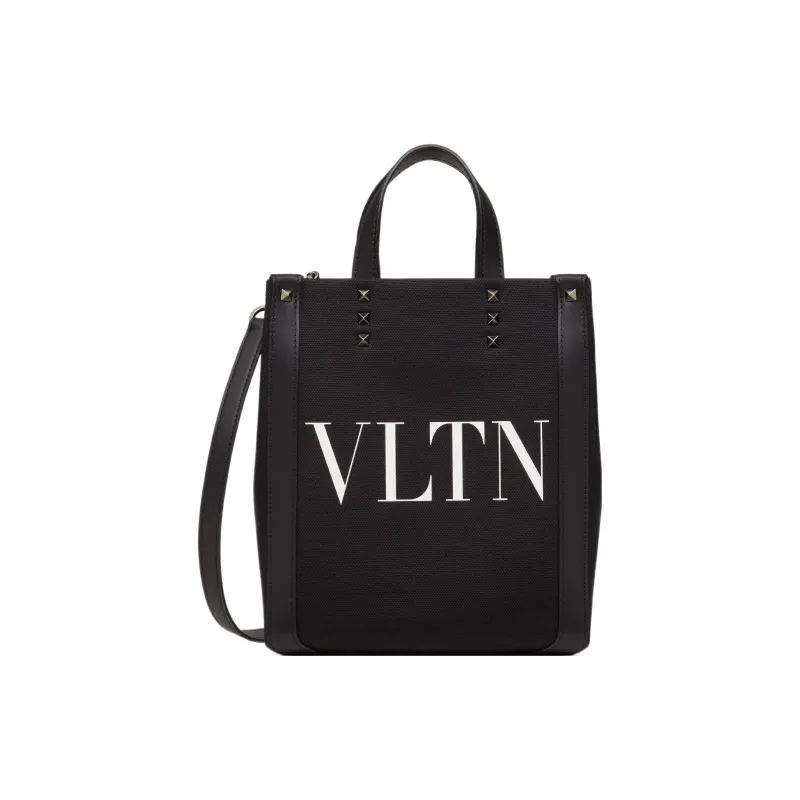 Valentino Garavani Rockstud Vltn Logo Printed Tote Bag-0