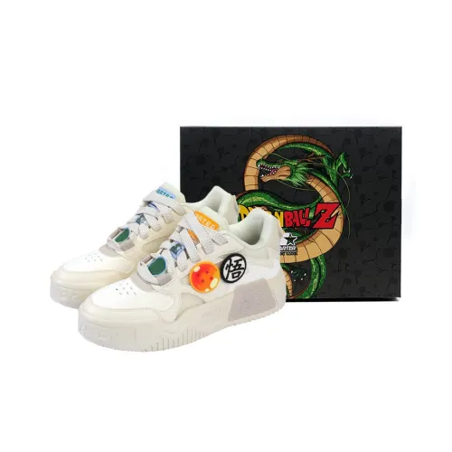 Dragon Ball x STARTER Vol Series 2 Anti Slip Wear Resistant Low Top Skateboard Shoes Women's White