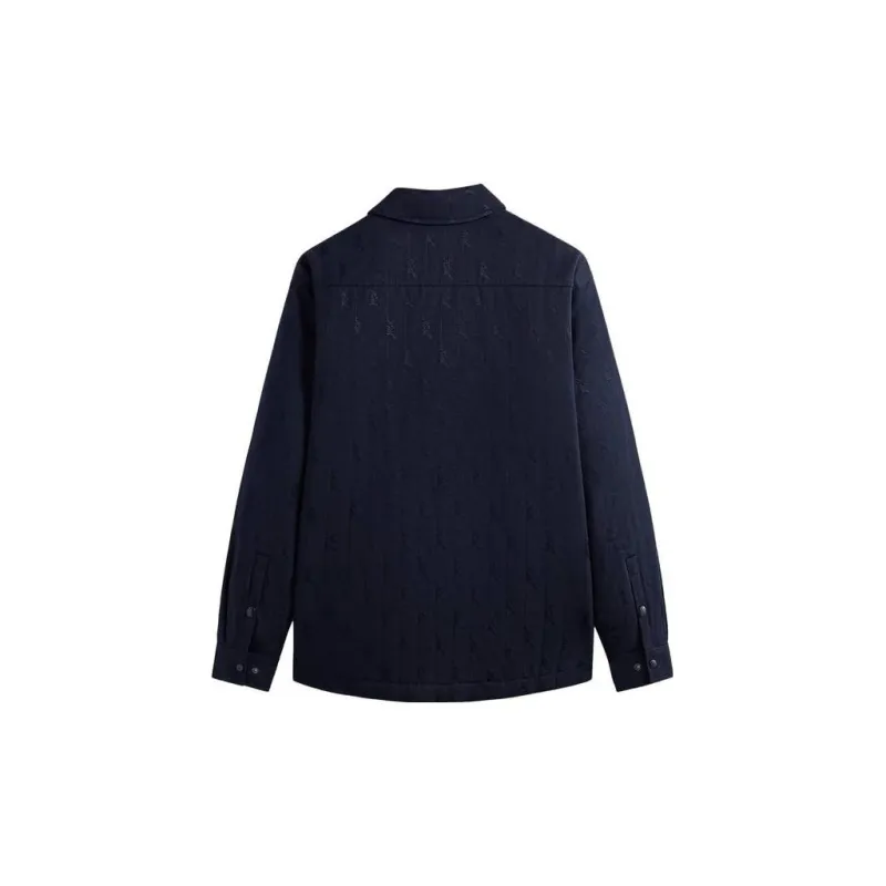 KITH Jacquard Faille Sutton Quilted Shirt Jacket-1