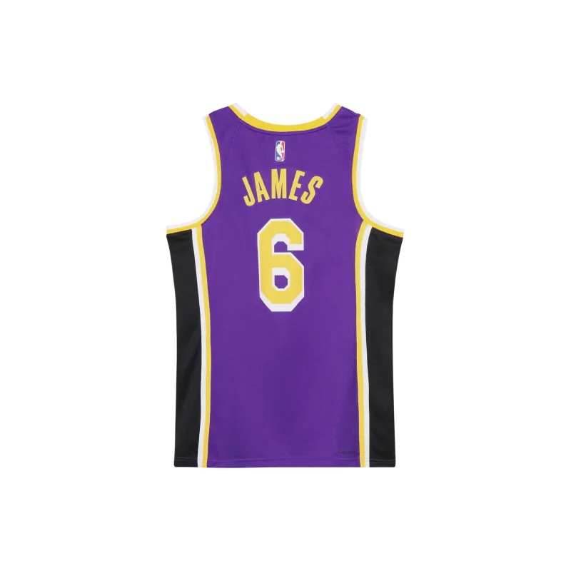 Nike La Lakers Lebron James Jersey-1