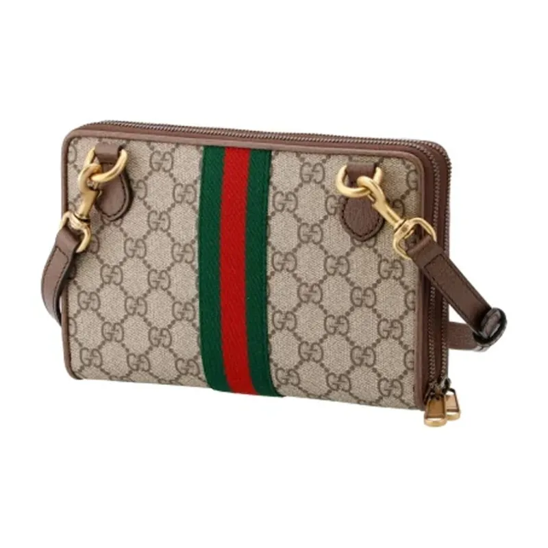 GUCCI Ophidia Cow Leather Crossbody Bag, Shoulder Bag Unisex-2