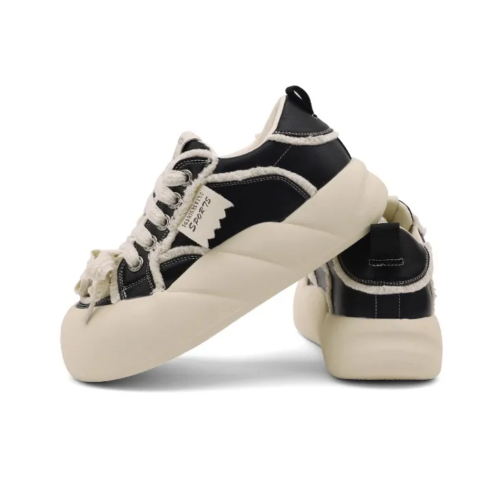 Mr.shang Slip Resistant Cushioning Wear Resistant Low Top Skateboard Shoes Women's-19