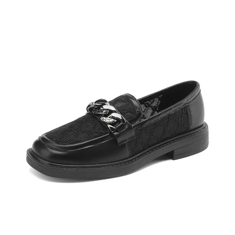 DAPHNE Loafers Women's Beige/Black-8