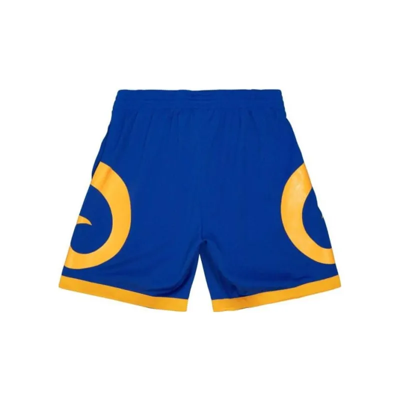 Mitchell Ness Basketball Shorts Men Blue-1