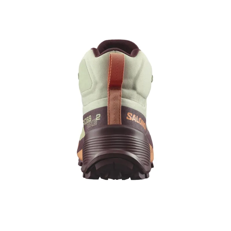 SALOMON Women's Cross Hike 2 Mid GORE TEX 'Olive Night'-4