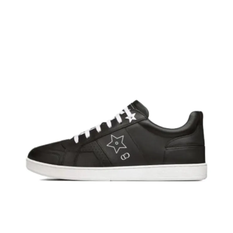 DIOR Dior Star Stylish Skateboarding Shoes Women's Black-0