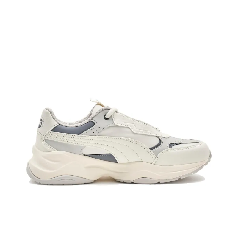 PUMA Cilia Pairy Cushioning Breathable Low Top Running Shoes Women's Beige-1