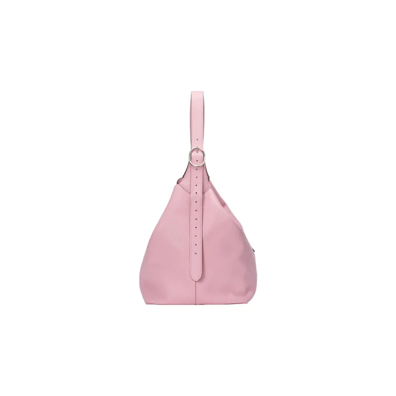 GUCCI Jackie 1961 Leather Crescent HOBO Shoulder Bag Unisex Pink-3