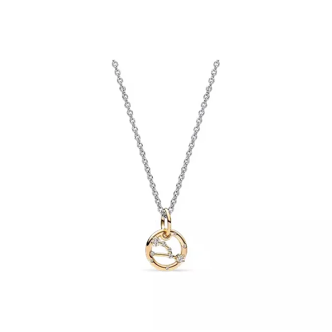 Pandora Copper Silver Alloy Necklaces Unisex Multicolor-10