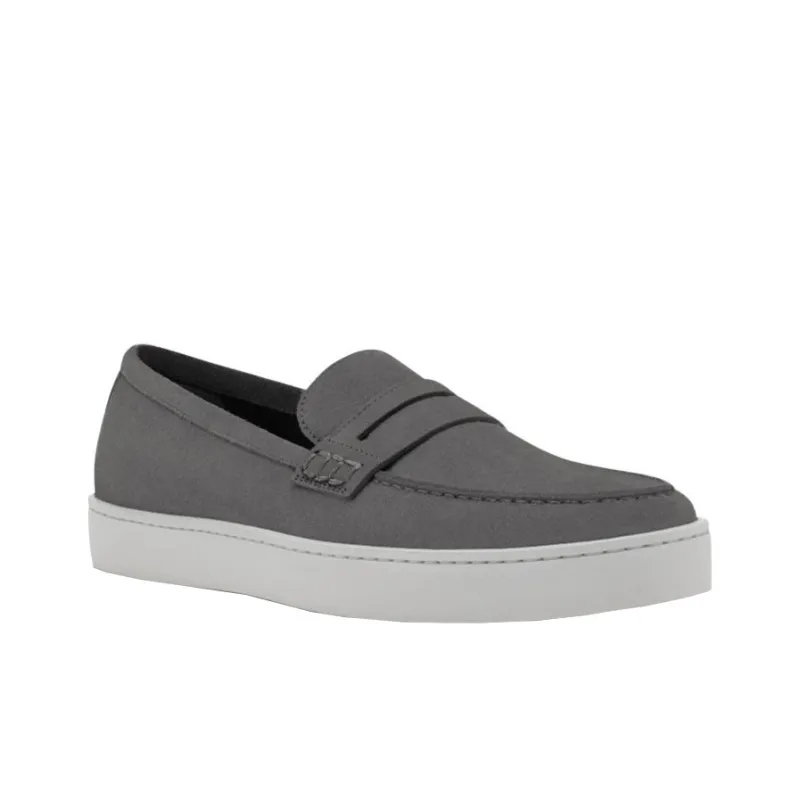 MANOLO BLAHNIK Ellis Loafers Men's Gray White-3