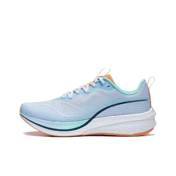 LiNing Red Hare 6 Pro Cushioned Wear Resistant Breathable Rebound Low Top Running Shoes Women's Sky Blue