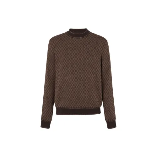 BALMAIN Intarsia-knit Long-sleeve Jumper