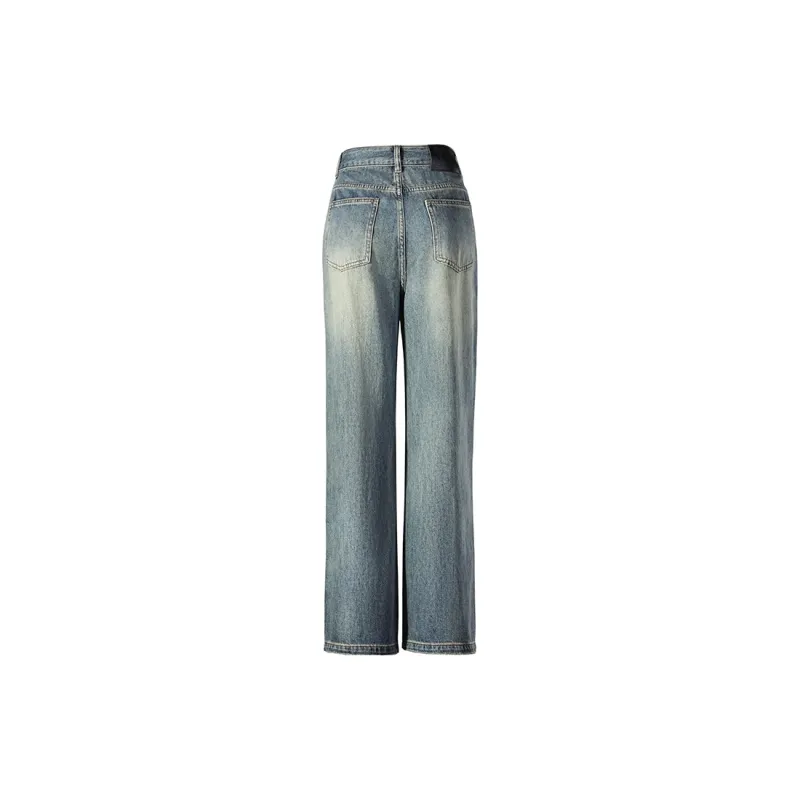Wen Shan Jeans Women's Vintage Blue-8