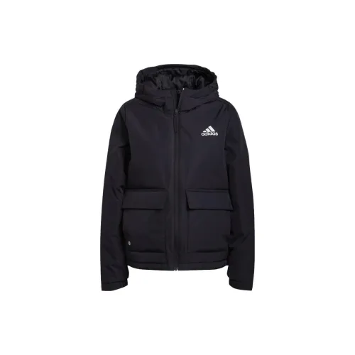 Adidas Puffer Jackets Women's Black