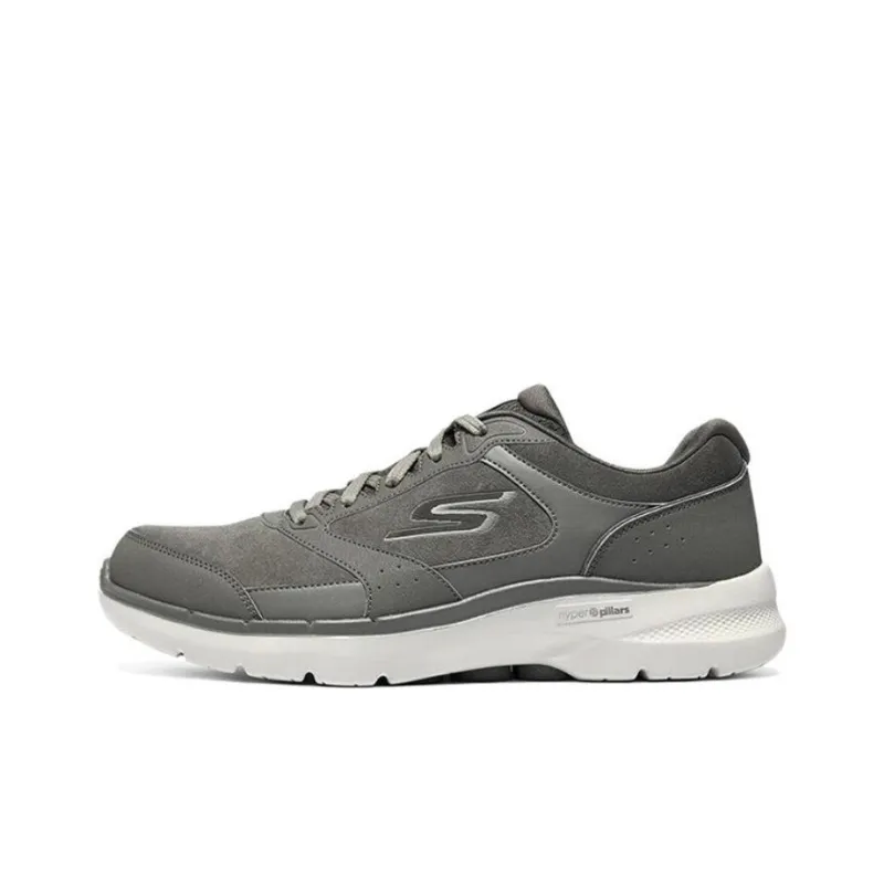 Skechers Go Walk 6 Shoes 'Grey White'-0