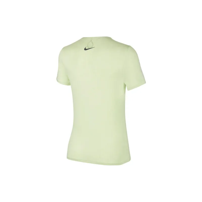 Nike T-Shirt Women's Light Green/Black-1
