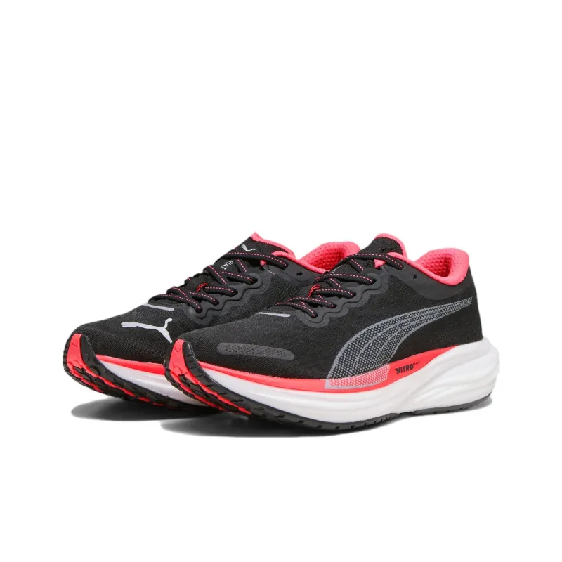 PUMA Deviate Nitro 2 'Black Fire Orchid' Women's-1
