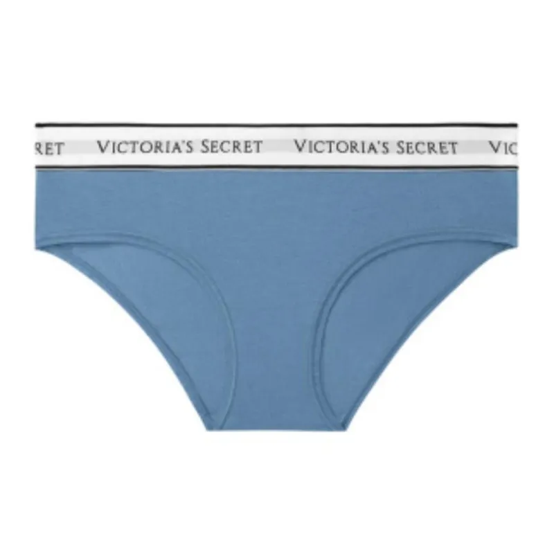 Victoria's Secret Underpants Women's 1 Pack Washed Denim Blue-0