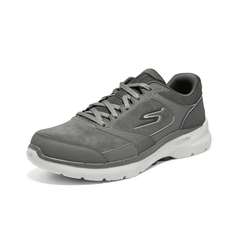 Skechers Go Walk 6 Shoes 'Grey White'-2