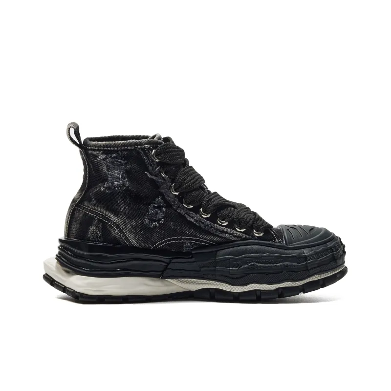 OGR Recast Collection High Top Canvas Shoes Unisex Black-1