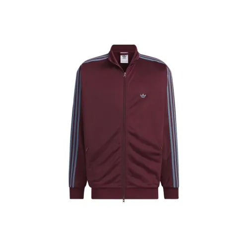 Adidas Originals BECKENBAUER TRACKTOP-MAROON Jackets Unisex Red