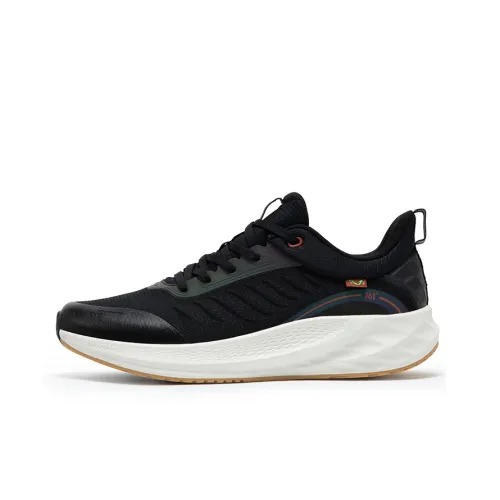 361° Rain Block 6.0 Running Shoes Men Low-Top Obsidian Black/Feather White