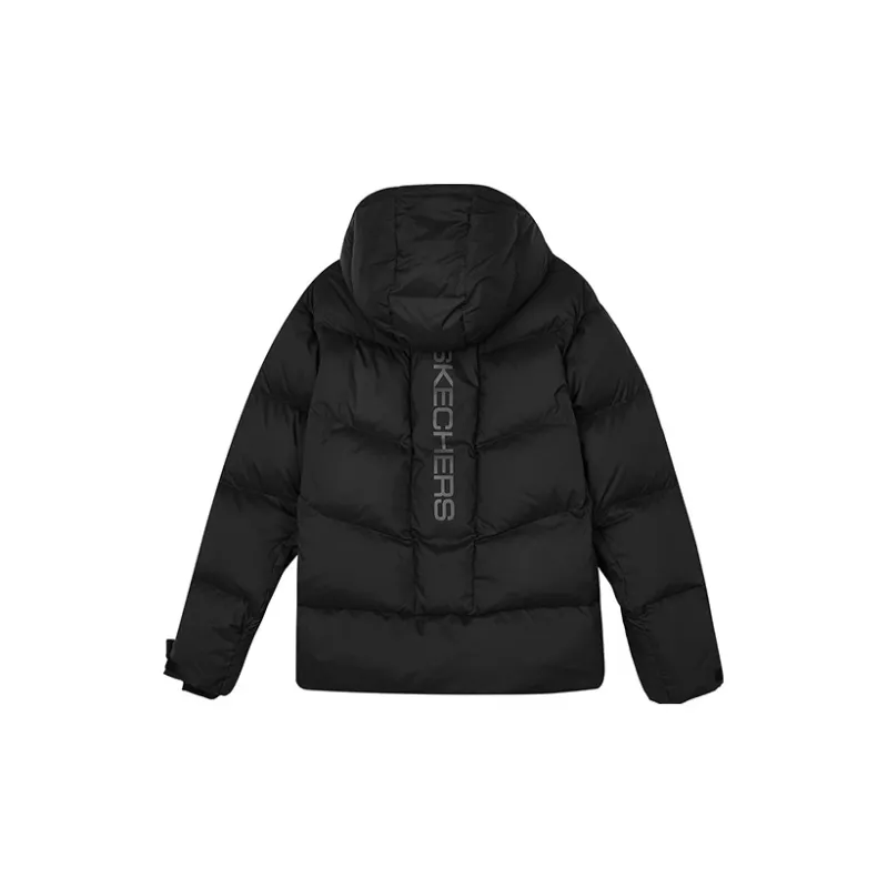 Skechers Stroll Down Jackets Men Midnight Black-1
