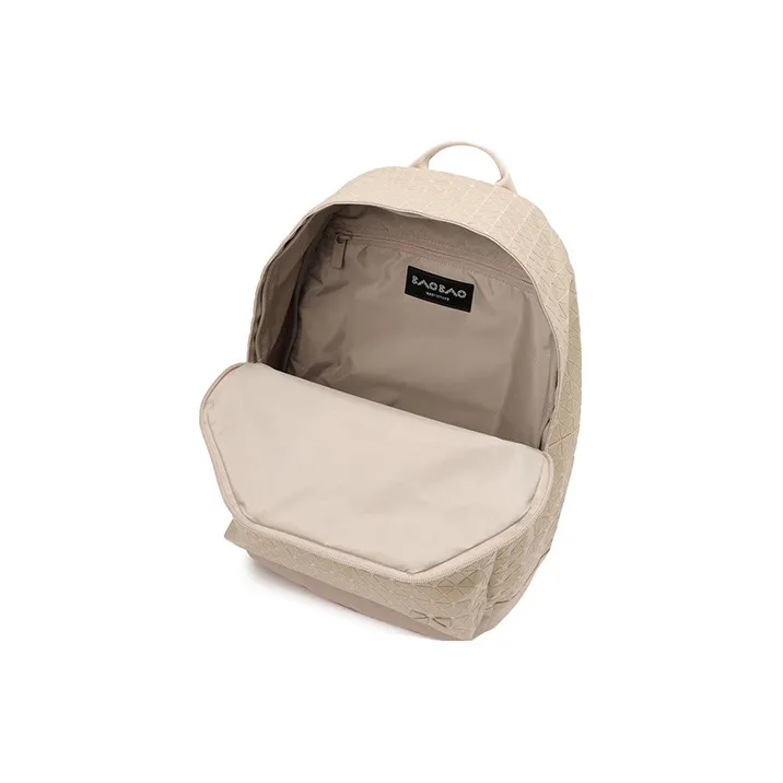 ISSEY MIYAKE Nylon Backpack Regular Unisex Light Brown-4