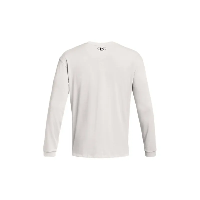 Under Armour Johnson Drop Shoulder Sleeve T-Shirt Men's White-1